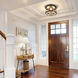Payton 3 Light 15 inch Matte Black Flush Mount Ceiling Light